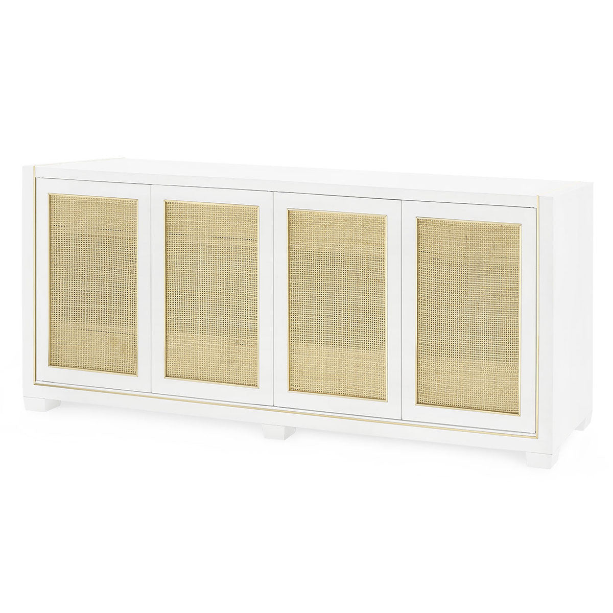 Karen 4-Door Cabinet, Vanilla
